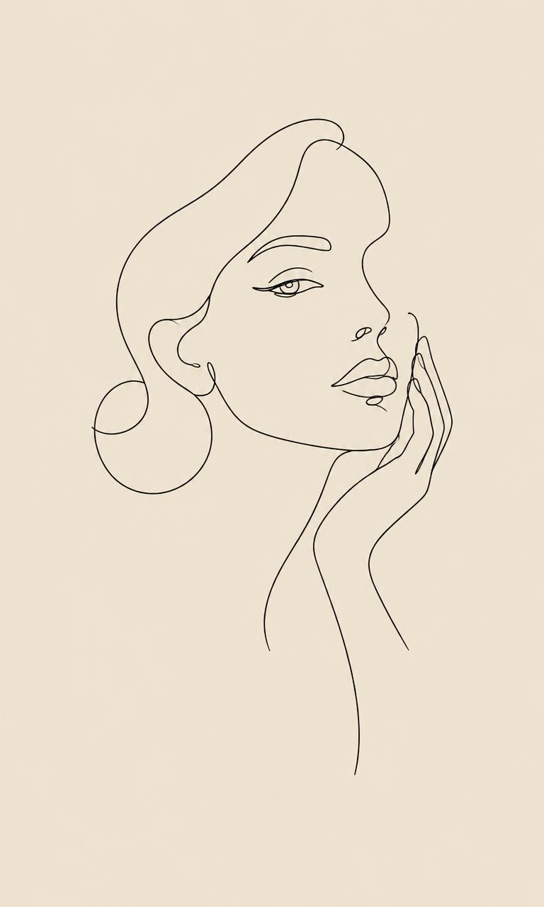 Line portrait