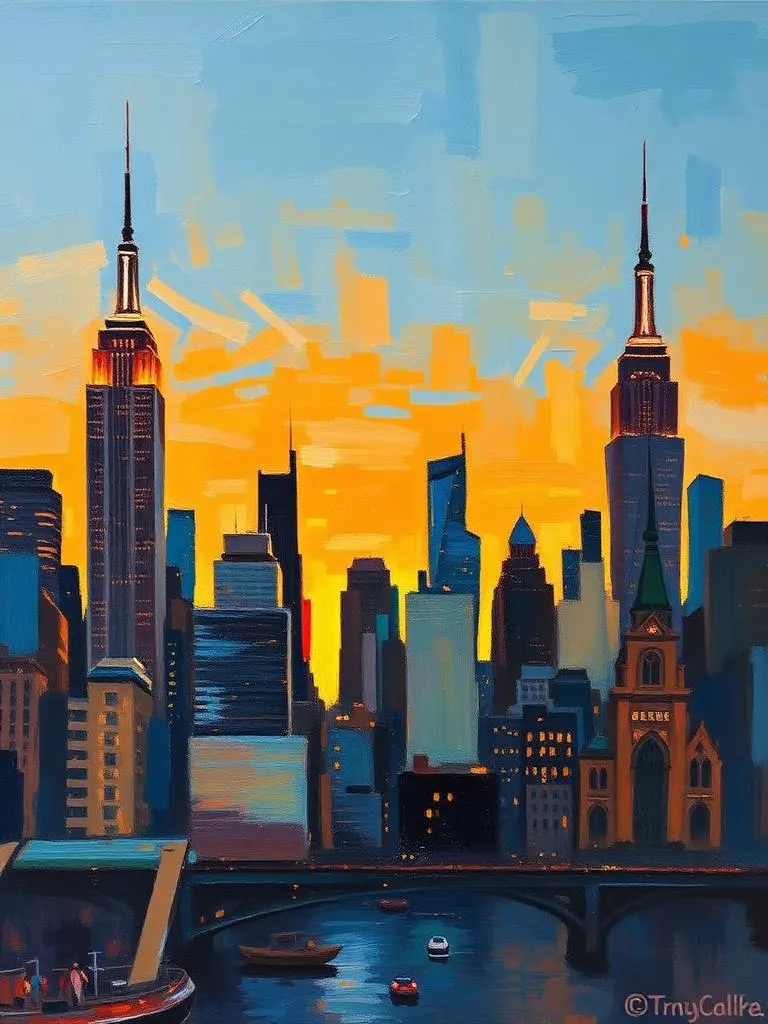 Urban skyline